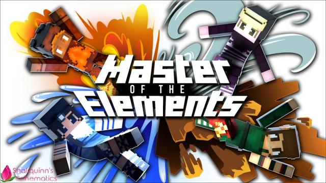 Thumbnail of the Minecraft Bedrock Marketplace product Master of the Elements created by Shaliquinn's Schematics.