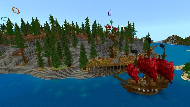 Screenshot of the Minecraft Bedrock Marketplace product Medieval Mansion created by Shaliquinn's Schematics.