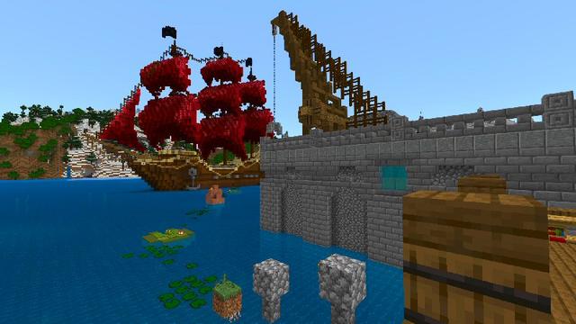Screenshot of the Minecraft Bedrock Marketplace product Medieval Mansion created by Shaliquinn's Schematics.