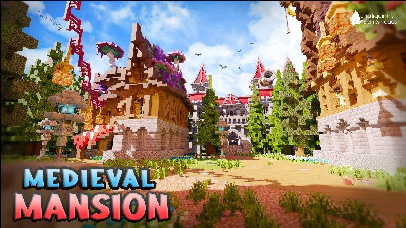Medieval Mansion por Shaliquinn's Schematics | CHUNK - Minecraft ...