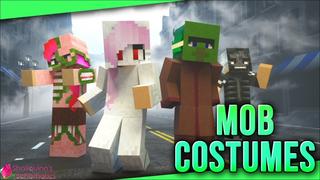 Thumbnail of the Minecraft Bedrock Marketplace product Mob Costumes created by Shaliquinn's Schematics.