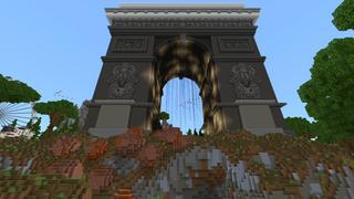 Screenshot of the Minecraft Bedrock Marketplace product Monuments created by Shaliquinn's Schematics.