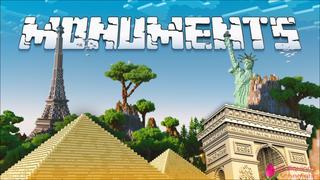 Thumbnail of the Minecraft Bedrock Marketplace product Monuments created by Shaliquinn's Schematics.