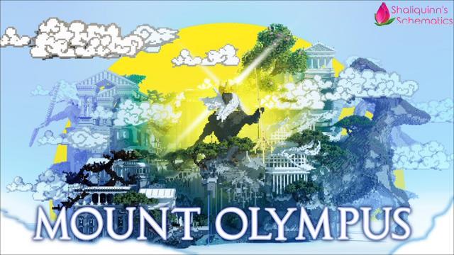 Thumbnail of the Minecraft Bedrock Marketplace product Mount Olympus created by Shaliquinn's Schematics.