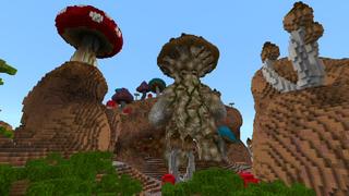 Screenshot of the Minecraft Bedrock Marketplace product Mysterious Fairy Forest created by Shaliquinn's Schematics.