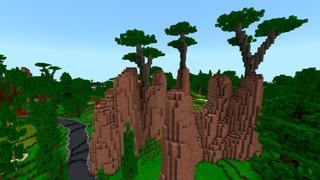 Screenshot of the Minecraft Bedrock Marketplace product Oak Valley Golf Course created by Shaliquinn's Schematics.