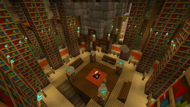 Screenshot of the Minecraft Bedrock Marketplace product Palm Palace created by Shaliquinn's Schematics.