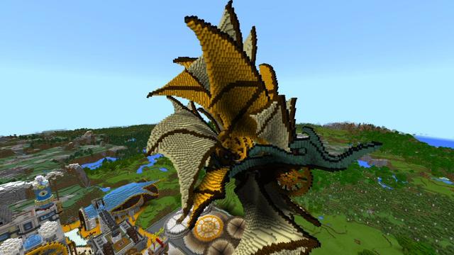 Screenshot of the Minecraft Bedrock Marketplace product Pendulum created by Shaliquinn's Schematics.