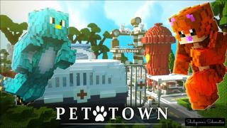 Thumbnail of the Minecraft Bedrock Marketplace product Pet Town created by Shaliquinn's Schematics.