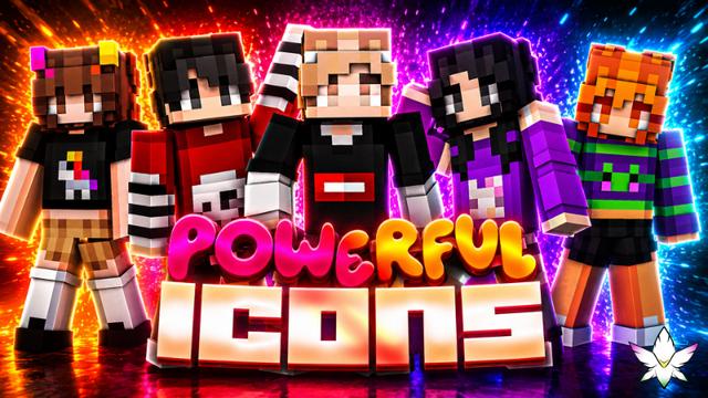 Thumbnail of the Minecraft Bedrock Marketplace product Powerful Icons created by Shaliquinn's Schematics.