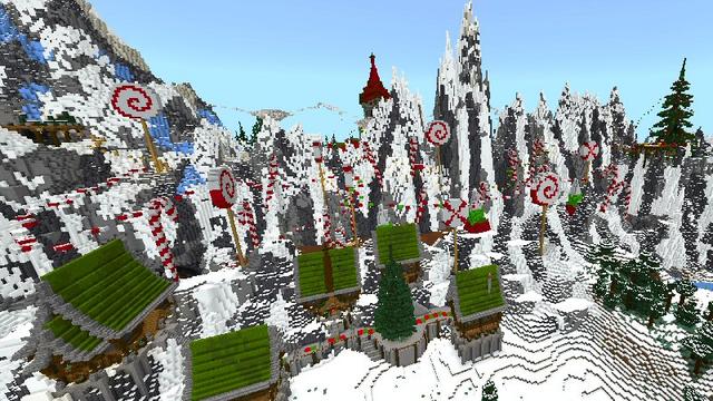 Screenshot of the Minecraft Bedrock Marketplace product Present Delivery created by Shaliquinn's Schematics.
