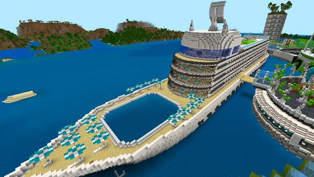 Screenshot of the Minecraft Bedrock Marketplace product Project Venus created by Shaliquinn's Schematics.