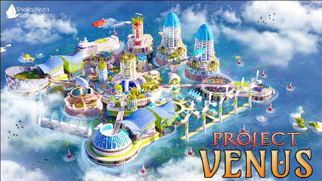 Thumbnail of the Minecraft Bedrock Marketplace product Project Venus created by Shaliquinn's Schematics.