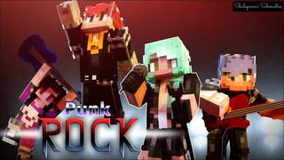 Thumbnail of the Minecraft Bedrock Marketplace product Punk Rock Skin Pack created by Shaliquinn's Schematics.
