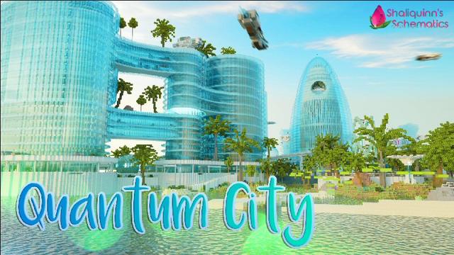 Thumbnail of the Minecraft Bedrock Marketplace product Quantum City created by Shaliquinn's Schematics.
