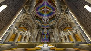 Screenshot of the Minecraft Bedrock Marketplace product Radiant Cathedral created by Shaliquinn's Schematics.