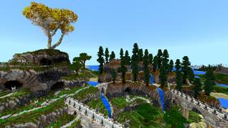 Screenshot of the Minecraft Bedrock Marketplace product Radiant Cathedral created by Shaliquinn's Schematics.