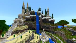 Screenshot of the Minecraft Bedrock Marketplace product Radiant Cathedral created by Shaliquinn's Schematics.