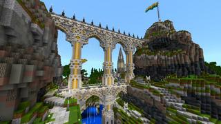 Screenshot of the Minecraft Bedrock Marketplace product Radiant Cathedral created by Shaliquinn's Schematics.