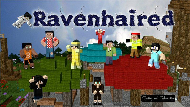 raven-haired-skin-pack-by-shaliquinn-s-schematics-chunk-minecraft
