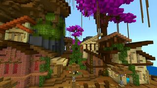 Screenshot of the Minecraft Bedrock Marketplace product Refuge Island created by Shaliquinn's Schematics.