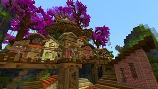 Screenshot of the Minecraft Bedrock Marketplace product Refuge Island created by Shaliquinn's Schematics.