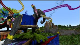 Screenshot of the Minecraft Bedrock Marketplace product Rio Carnival created by Shaliquinn's Schematics.