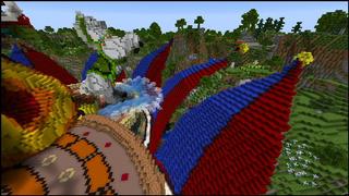 Screenshot of the Minecraft Bedrock Marketplace product Rio Carnival created by Shaliquinn's Schematics.