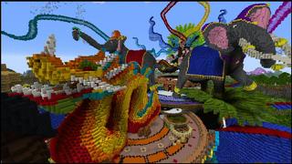 Screenshot of the Minecraft Bedrock Marketplace product Rio Carnival created by Shaliquinn's Schematics.