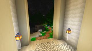 Screenshot of the Minecraft Bedrock Marketplace product Roman Temple created by Shaliquinn's Schematics.