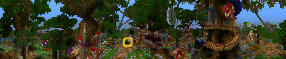 Panorama of the Minecraft Bedrock Marketplace product Roselight created by Shaliquinn's Schematics.