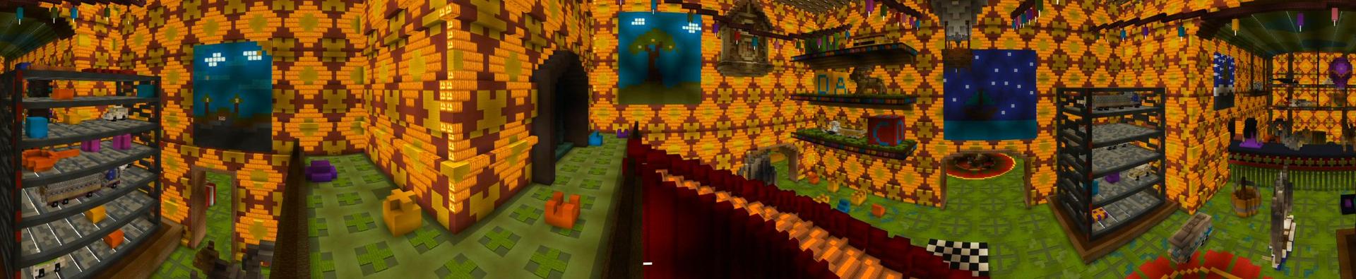 Panorama of the Minecraft Bedrock Marketplace product Santa's Workshop created by Shaliquinn's Schematics.