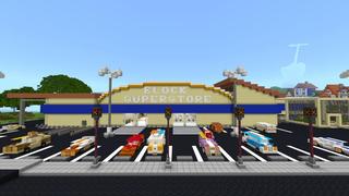 Screenshot of the Minecraft Bedrock Marketplace product SchnoopsyVille created by Shaliquinn's Schematics.