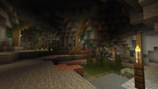 Screenshot of the Minecraft Bedrock Marketplace product Snowy Mountain Temple created by Shaliquinn's Schematics.