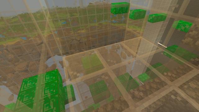 Screenshot of the Minecraft Bedrock Marketplace product Spaceship 0077 created by Shaliquinn's Schematics.
