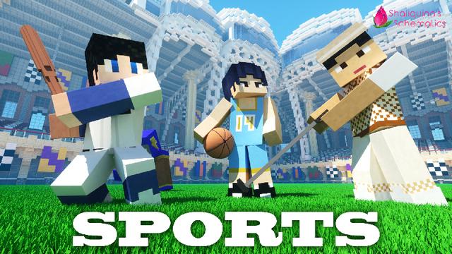 Thumbnail of the Minecraft Bedrock Marketplace product Sports created by Shaliquinn's Schematics.