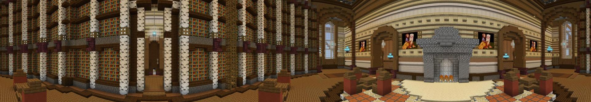 Panorama of the Minecraft Bedrock Marketplace product SS Omsiy created by Shaliquinn's Schematics.