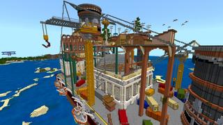 Screenshot of the Minecraft Bedrock Marketplace product SS Omsiy created by Shaliquinn's Schematics.