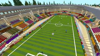Screenshot of the Minecraft Bedrock Marketplace product Stadium City created by Shaliquinn's Schematics.