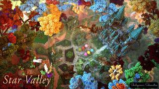 Thumbnail of the Minecraft Bedrock Marketplace product Star Valley created by Shaliquinn's Schematics.
