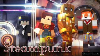 Thumbnail of the Minecraft Bedrock Marketplace product Steampunk Skin Pack created by Shaliquinn's Schematics.