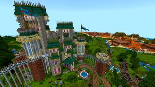 Screenshot of the Minecraft Bedrock Marketplace product Stonecliff created by Shaliquinn's Schematics.