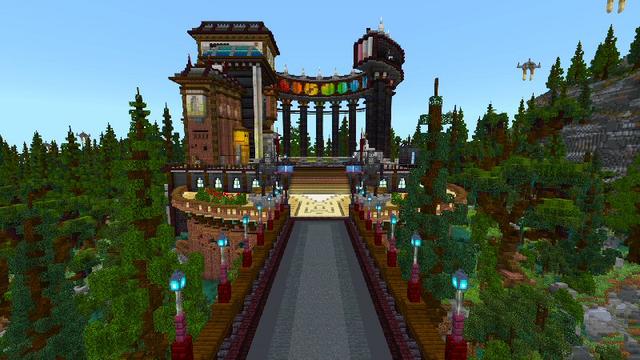 Screenshot of the Minecraft Bedrock Marketplace product Diversión de verano created by Shaliquinn's Schematics.