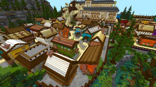 Screenshot of the Minecraft Bedrock Marketplace product Diversión de verano created by Shaliquinn's Schematics.