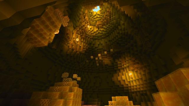 Screenshot of the Minecraft Bedrock Marketplace product The Apiary created by Shaliquinn's Schematics.