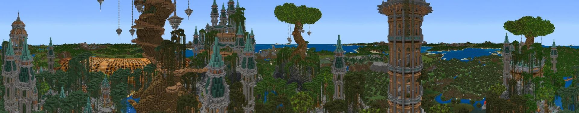 Panorama of the Minecraft Bedrock Marketplace product The Great Storybook created by Shaliquinn's Schematics.
