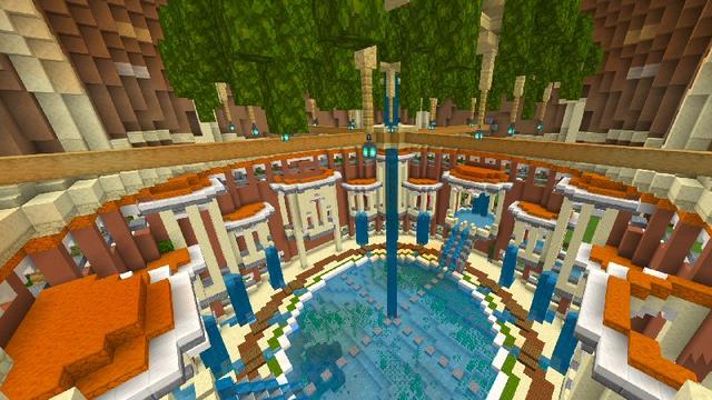 Screenshot of the Minecraft Bedrock Marketplace product The Greek Island created by Shaliquinn's Schematics.