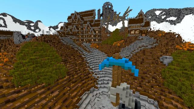 Screenshot of the Minecraft Bedrock Marketplace product The Last Block Master created by Shaliquinn's Schematics.