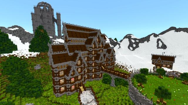 Screenshot of the Minecraft Bedrock Marketplace product The Last Block Master created by Shaliquinn's Schematics.
