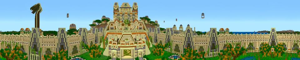 Panorama of the Minecraft Bedrock Marketplace product The Lost World created by Shaliquinn's Schematics.